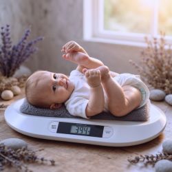 Медицинские весы для новорожденных Esperanza (Польша), Весы для новорождённых с функцией подсветки, WAJ