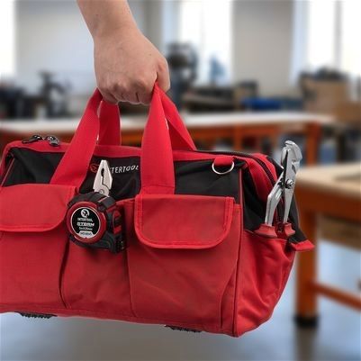 Сумка-органайзер для инструмента в машину INTERTOOL, Сумка для мелких инструментов, Сумка для инструмента фольксваген, WAJ
