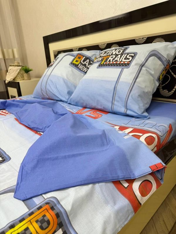 Комплект постільної білизни Премиум Q20-08 Бязь наволочки 70*70см