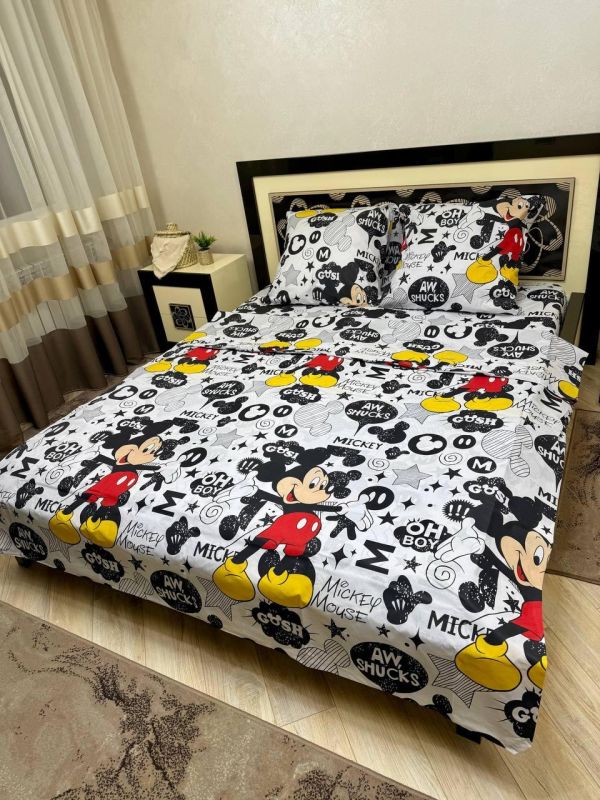 Комплект постільної білизни Премиум W20-08 Бязь наволочки 70*70см