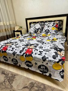 Комплект постільної білизни Премиум W20-08 Бязь наволочки 50*70см