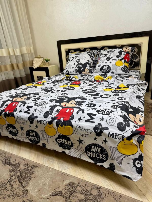 Комплект постільної білизни Премиум W20-08 Бязь наволочки 50*70см