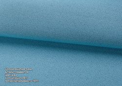 Римська штора DECOLIV Блэкаут Перфект с кантами и бантами голубий