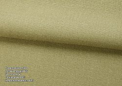 Римська штора DECOLIV Рогожка Premium с кантами и бантами салатовый