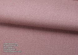 Римська штора DECOLIV Рогожка Premium с кантами и бантами пудровый