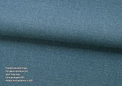 Римська штора DECOLIV Рогожка Premium с кантами и бантами морской