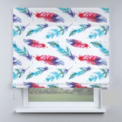 Римська штора DECOLIV  синие перья