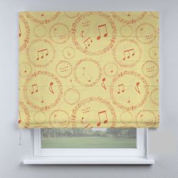 Римська штора DECOLIV ноты желтые