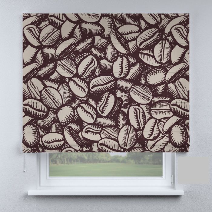 Римська штора DECOLIV кофейные зерна