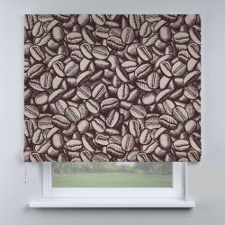Римська штора з фотодруком зерна коричневі