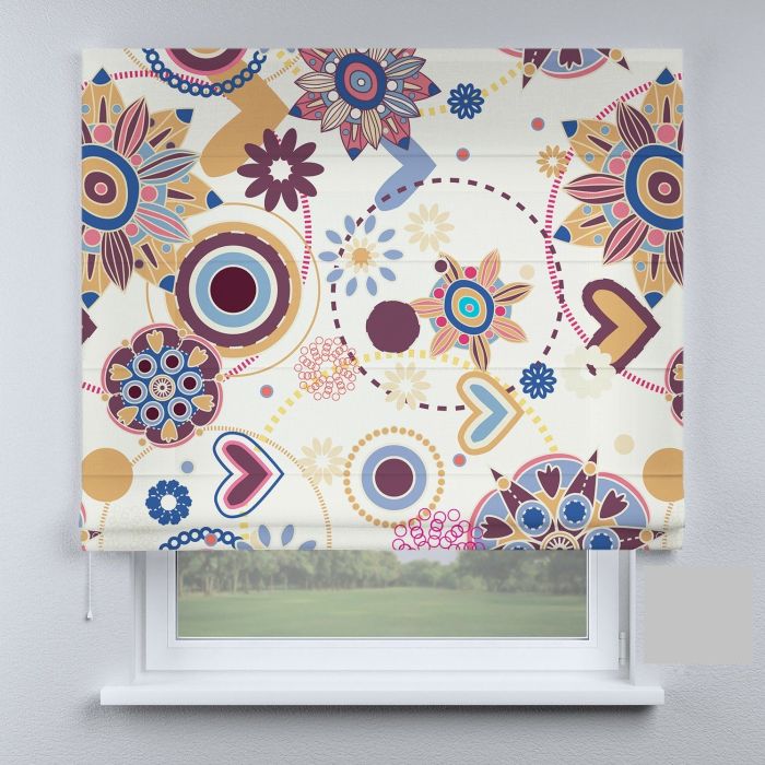 Римська штора DECOLIV дизайнерские різнокольорові