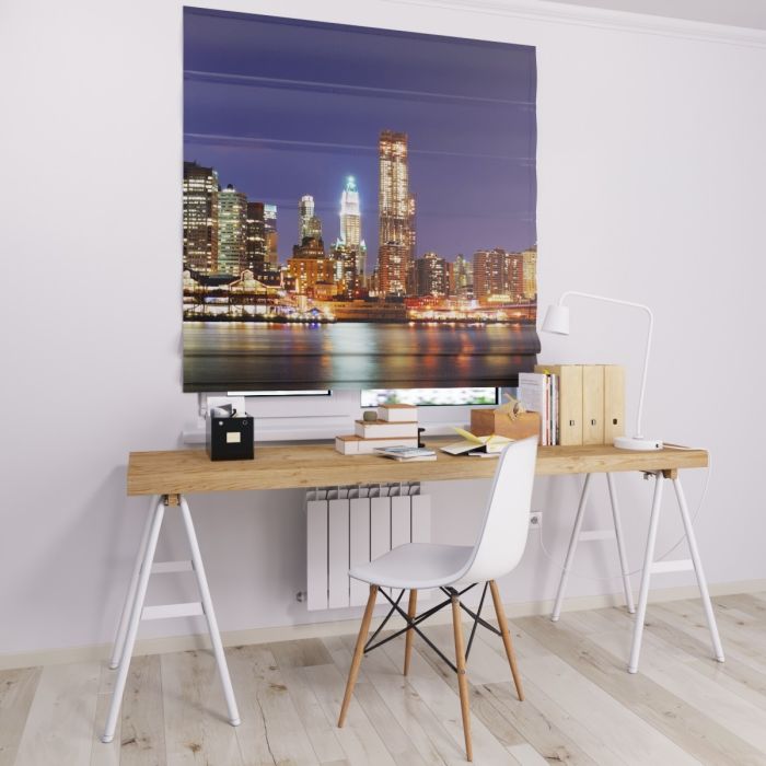 Римська штора DECOLIV  ночной город