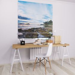 Римська штора з ланцюжковим карнизом природа