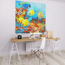 Римська штора DECOLIV рыбки