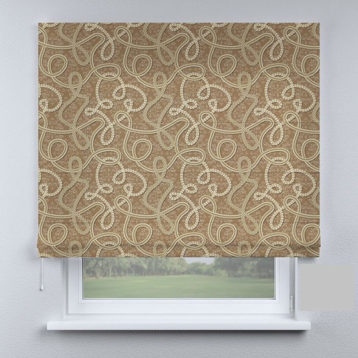 Римська штора з ланцюжковим карнизом візерунки різні