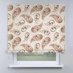 Римська штора DECOLIV капли коричневые