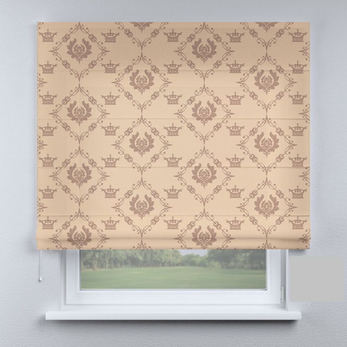 Римська штора DECOLIV короны коричневые