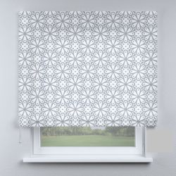 Римська штора з фотодруком квітки з крапками