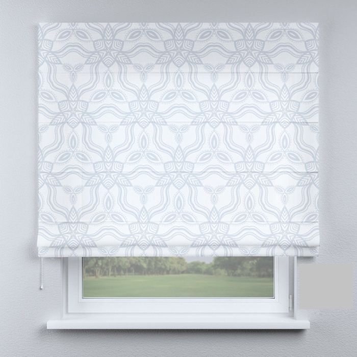 Римська штора з фотодруком візерунки з ромбами