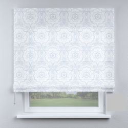 Римська штора DECOLIV  ромбы голубые