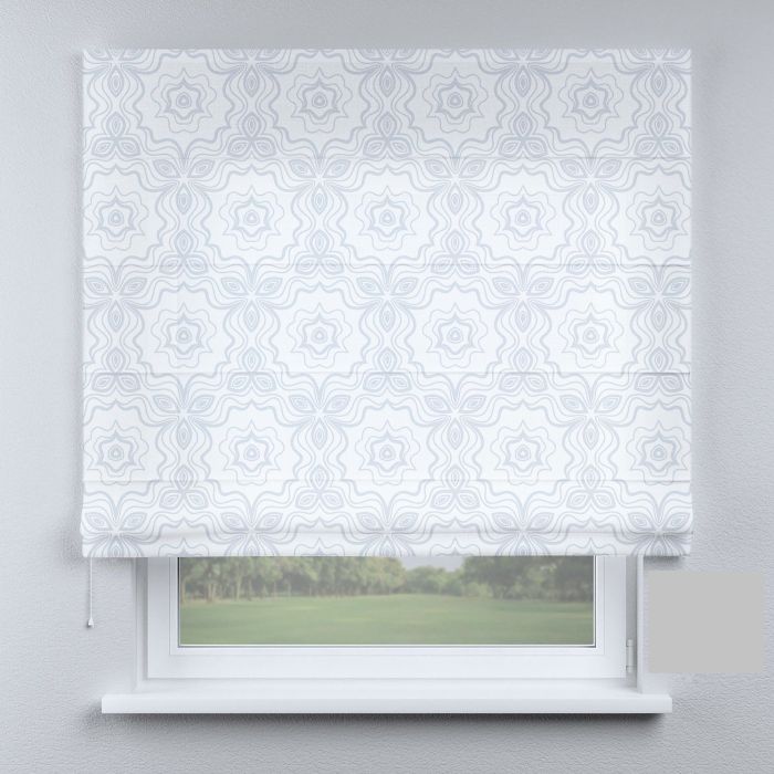 Римська штора DECOLIV  ромбы голубые