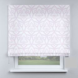 Римська штора DECOLIV  треугольники розовые