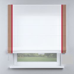 Римська штора з фотодруком білі з полосками