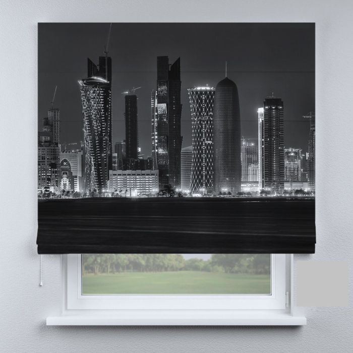 Римська штора DECOLIV город черно-белый