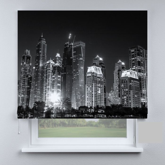 Римська штора DECOLIV небоскребы на набережной