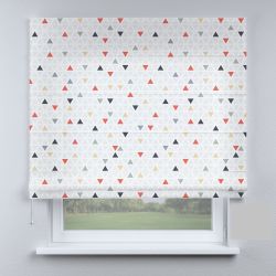 Римська штора з фотодруком маленькі трикутники