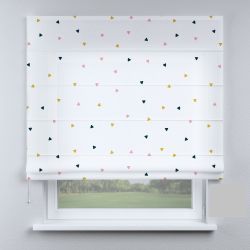 Римська штора з фотодруком трикутники маленькі
