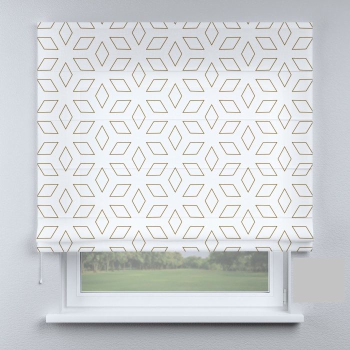 Римська штора DECOLIV коричневые ромбы