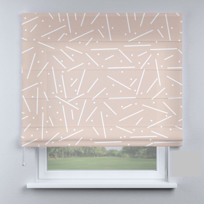 Римська штора з ланцюжковим карнизом лінії