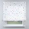 Римська штора з фотодруком крапки різнокольорові