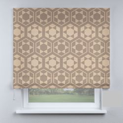 Римська штора з фотодруком шестикутники