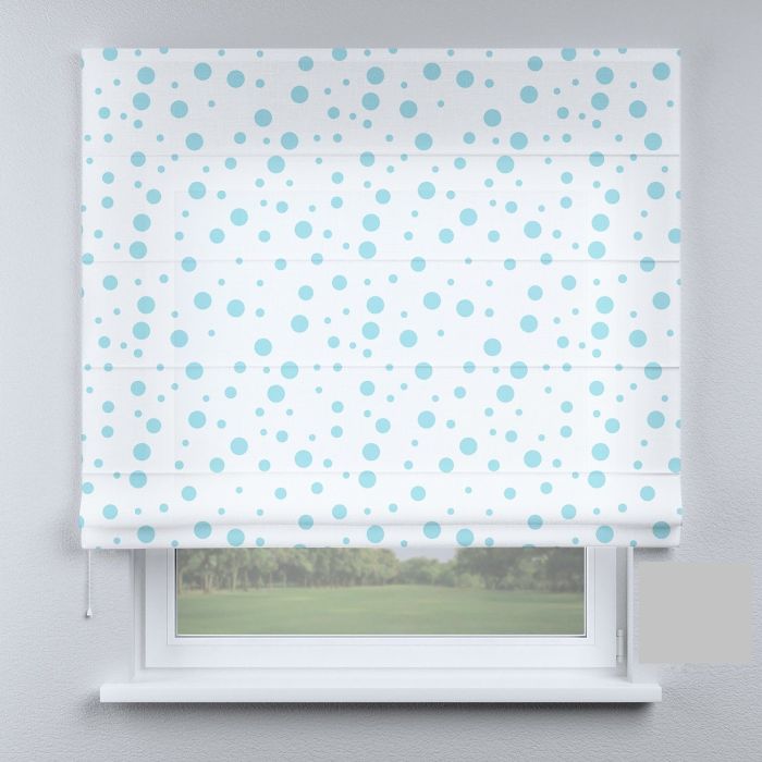 Римська штора DECOLIV кружки бирюзовые