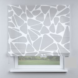 Римська штора DECOLIV камушки бело-серые