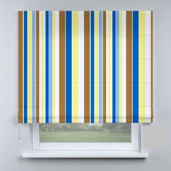 Римська штора з ланцюжковим карнизом лінії різнокольорові
