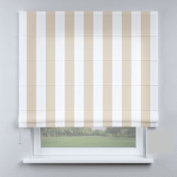 Римська штора DECOLIV линии бежево-белые