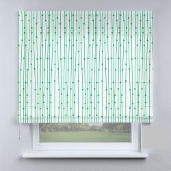 Римська штора з фотодруком нитки зелені