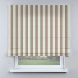 Римська штора з фотодруком бежево-коричневі