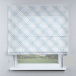 Римська штора DECOLIV голубые линии