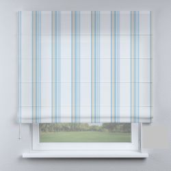 Римська штора з фотодруком блакитні полоски