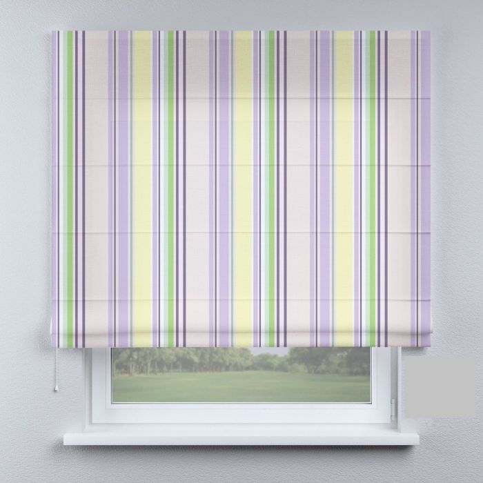 Римська штора з фотодруком різнокольорові полоски
