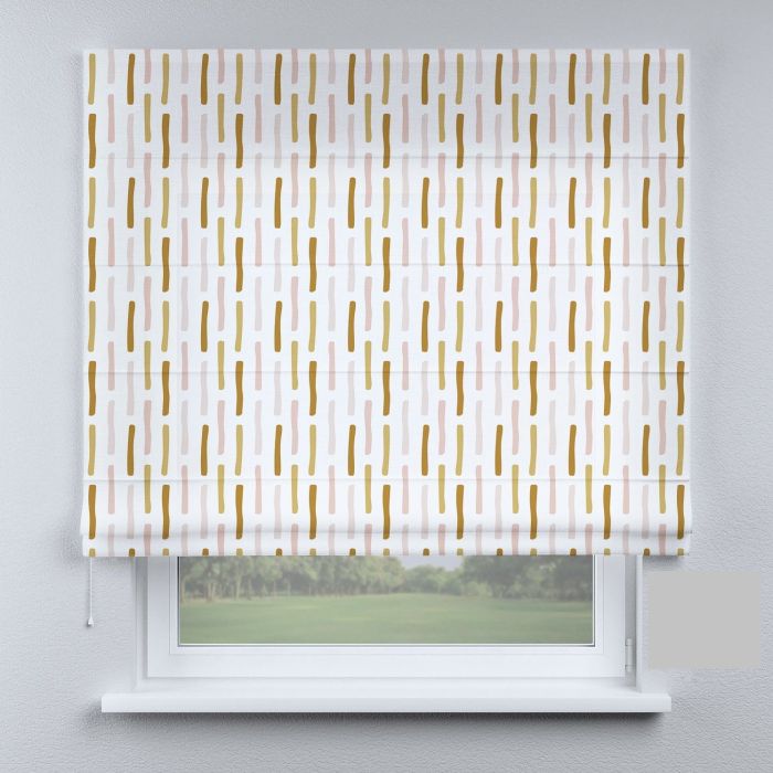 Римська штора з фотодруком коричневі хвилі