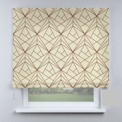 Римська штора з фотодруком абстракції маленькі коричневі