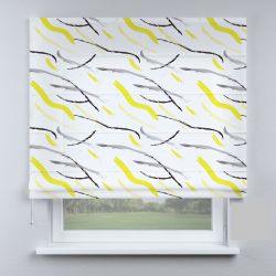 Римська штора з фотодруком смужки жовті