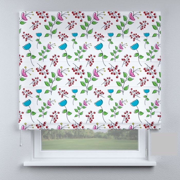 Римська штора з фотодруком гронки ягід