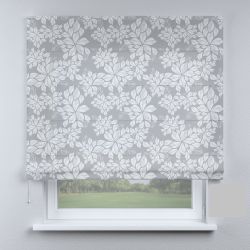 Римська штора з фотодруком сірий прованс