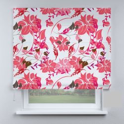 Римська штора з ланцюжковим карнизом чайна троянда